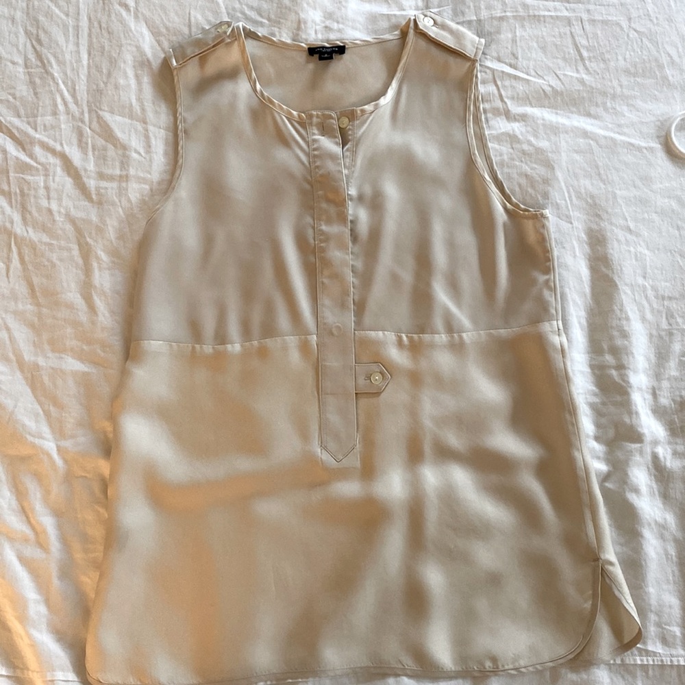 Ann Taylor tank blouse- silk blend